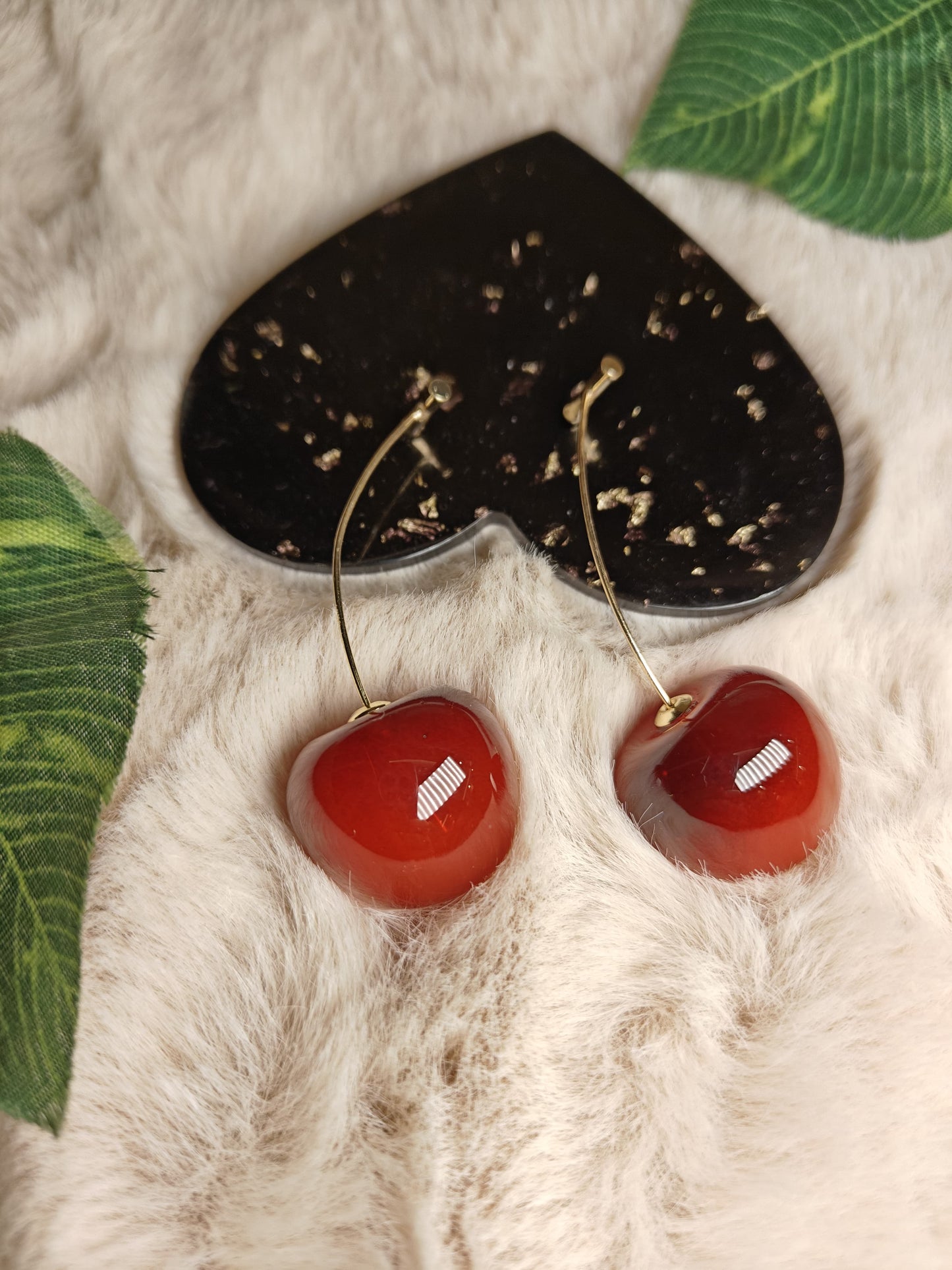 Cherry Charm Earrings