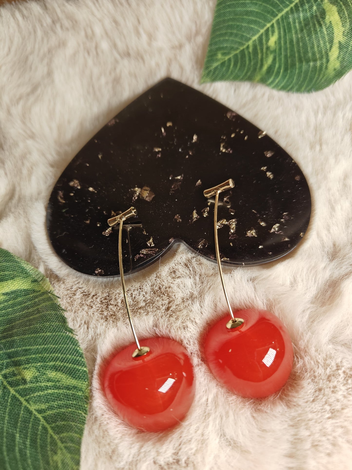 Cherry Charm Earrings