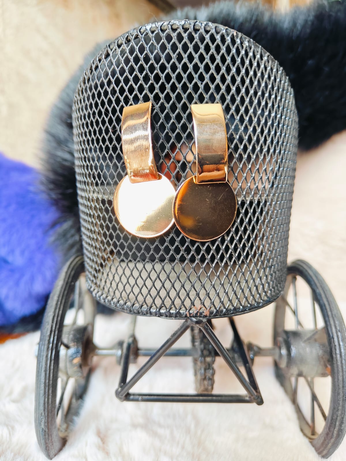 Minimalist Gold Drop Earrings