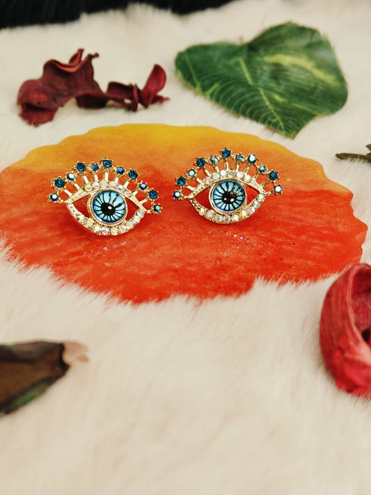 Evil Eye Sparkle Studs