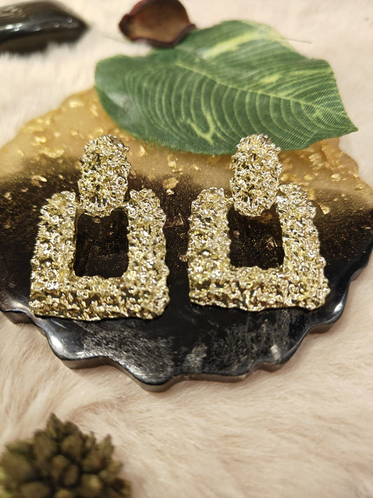 Aurora Square Studs