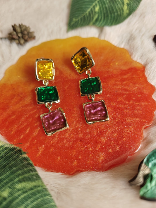 Radiant Mosaic Earrings