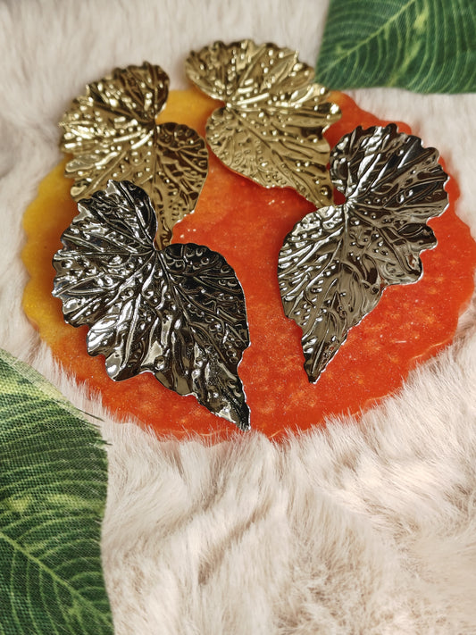 Whimsy Leaf Studs