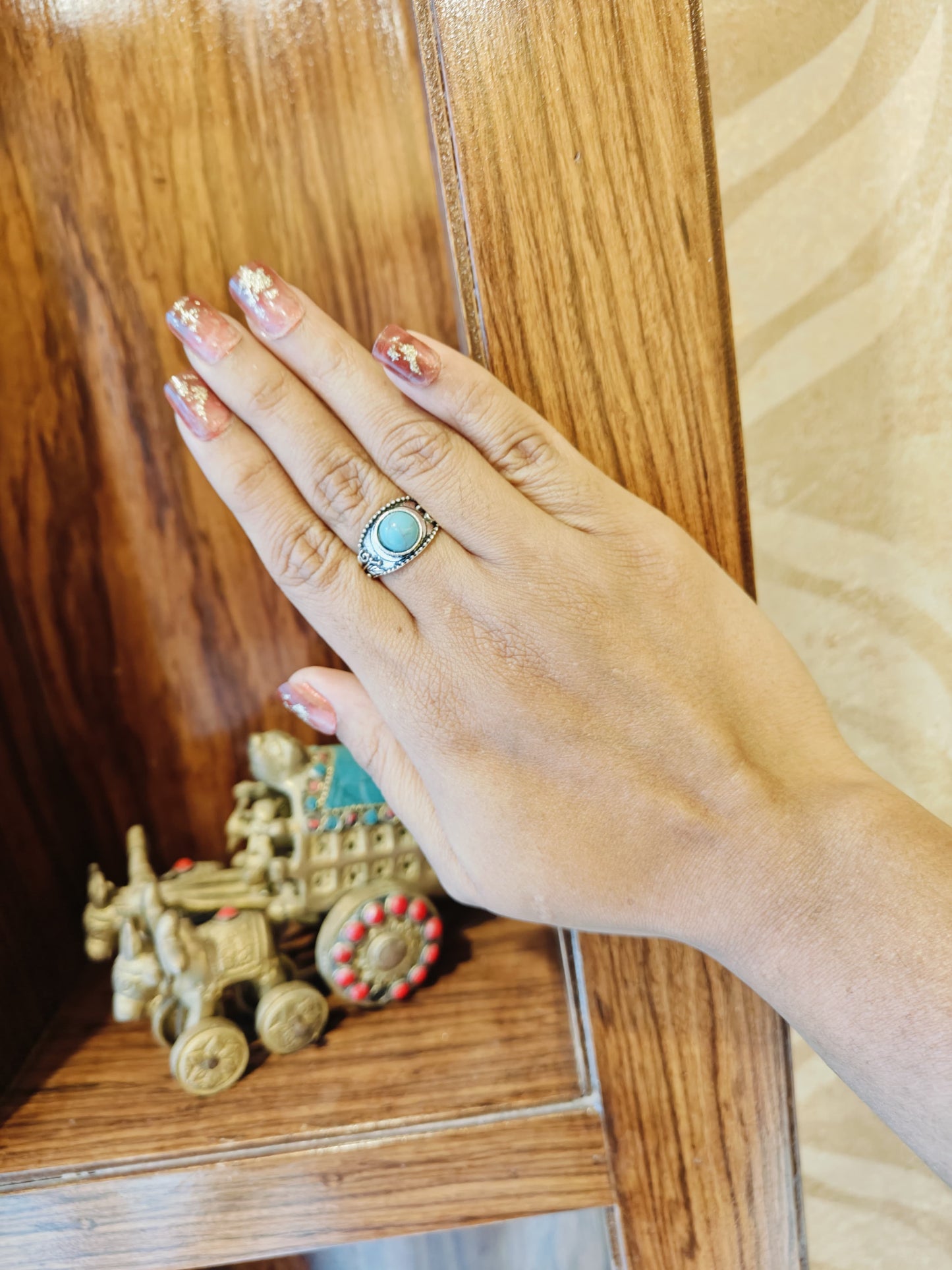 Turquoise Dainty Rings