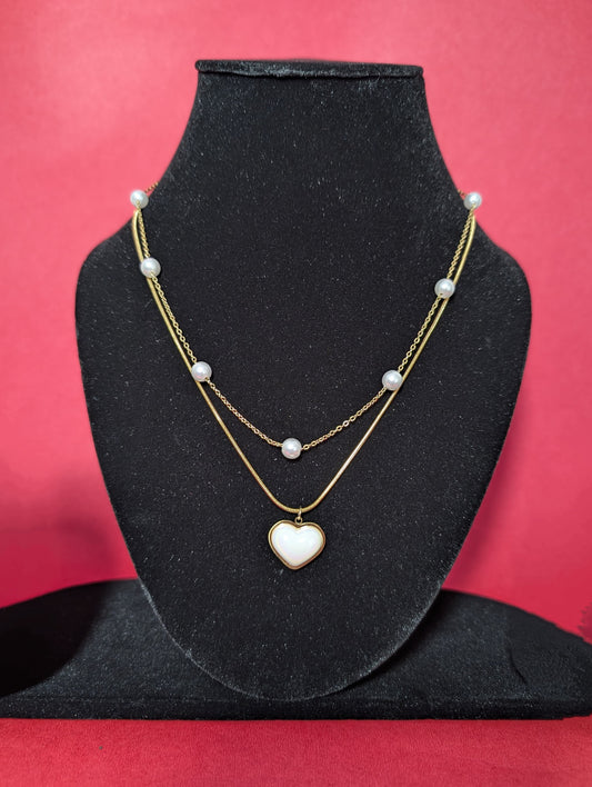 Moonlit Heart Neckpiece